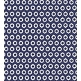 thumbnail image 3 of Ambesonne Navy Blue Duvet Cover Sets, Grunge Sketchy Design, 2-Queen, Dark Blue and White, 3 of 7
