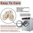 thumbnail image 5 of cosyone1997 Cute Fuzzy Animal Slippers for Women Girls Teens Kids, Warm Fluffy Bedroom Socks Indoor, Cozy House Shoes Non-slip Grip Soles, Winter Funny Gifts Unique, 5 of 7