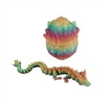 thumbnail image 2 of 3D Printed Gem Articulated Dragon Rotatable 3D Dragon Toy Dragon Egg, 2 of 5
