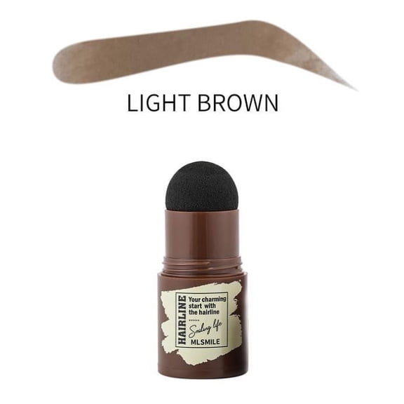 LEHOZIHEQ Hairline Powder Stick, Root Touch Up and Hair Shadow Powder Stick, Waterproof Hairline Filler to Cover Gray Hair, Thinning Hair