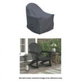 thumbnail image 1 of Covers & all Outdoor Adirondack Chair Covers for Ravenna Rocking Chairs, Water-Repellent UV-Resistant Polyester with Elastic Tie-Downs and Padded Handles, 1 of 6