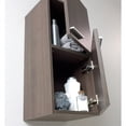 thumbnail image 3 of Fresca Gray Oak Bathroom Linen Side Cabinet with 2 Storage Areas, 3 of 3