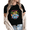 Black-2, variant on Women Stay Salty Skeleton Shark Surf Graphic fun Tees T Shirt Tops Round Neck Cotton T Shirt Black S-5XL