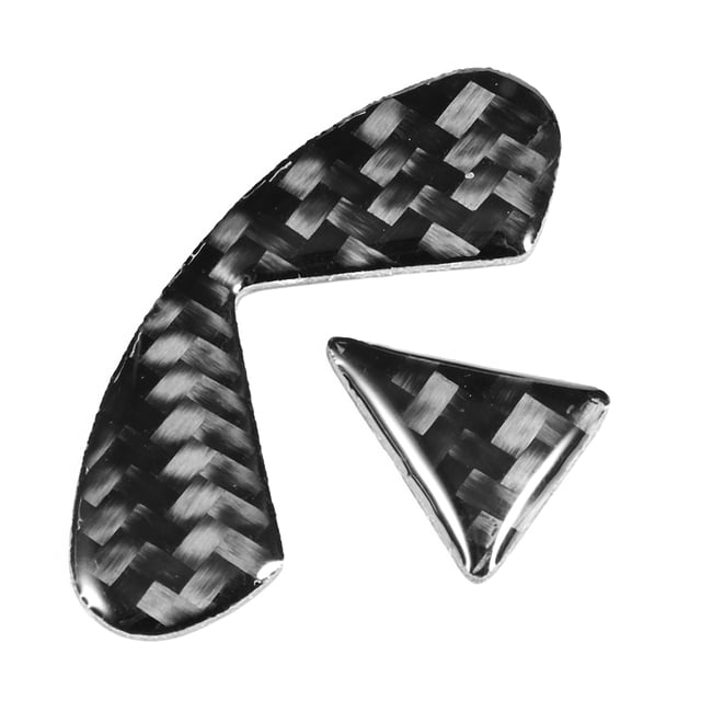Carbon Fiber Steering Wheel Sticker,Carbon Fiber Car Steering Steering Wheel Frame Sticker Cover Steering Wheel Sticker Built for Precision