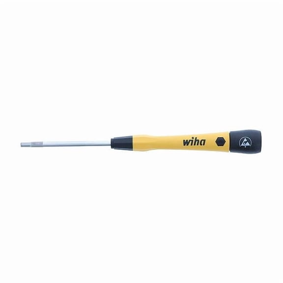 Wiha Precision Hex Screwdriver, 1/8 in 27560