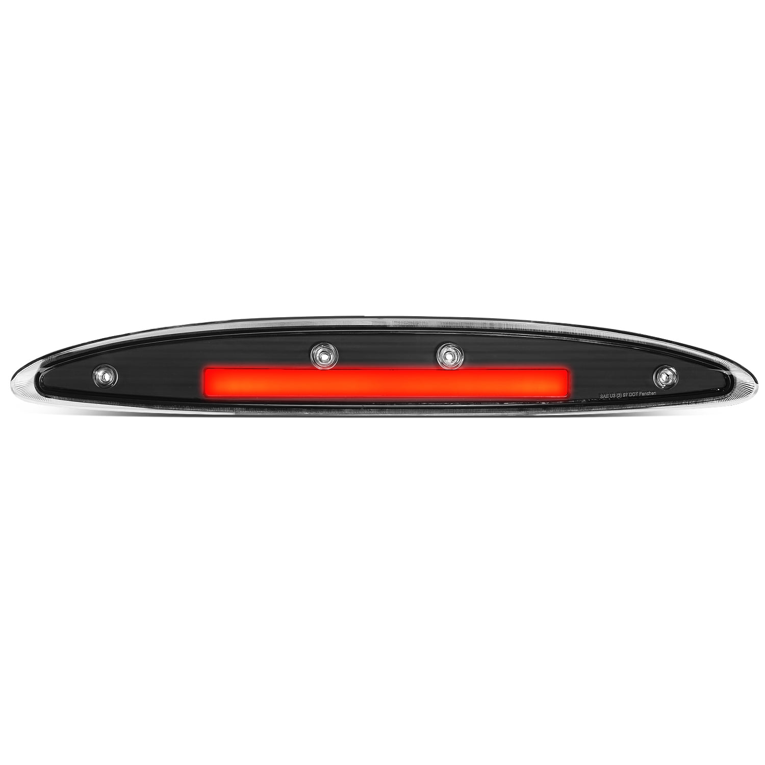 FOR 1997-2002 FORD EXPEDITION LED THIRD 3RD TAIL BRAKE LIGHT STOP LAMP BLACK FOR 1997-2002 FORD EXPEDITION LED THIRD 3RD TAIL BRAKE LIGHT STOP LAMP BLACK