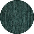 thumbnail image 1 of Ahgly Company Indoor Round Abstract Light Blue Modern Area Rugs, 3' Round, 1 of 4