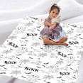 thumbnail image 4 of Cute Ghost Boo Blanket Cozy Soft Lightweight Flannel Throw Blanket for Bed Sofa Travel All Season Medium 60"x50" Teen, 4 of 6