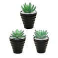 thumbnail image 2 of mmirethe Artificial Bonsai with Pots Outdoor Landscape Decorative Simulation Succulent PVC Mini Plants Wedding Garden Arrangement Type3, 2 of 6