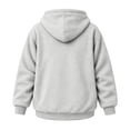 thumbnail image 4 of Stralyhd Unisex Hoodies with Pet Pouch Oversized Cat Carrier Large Front Pocket Loose Sweatshirt Soft Puppy Holder Long Sleeve Hoodies Gray S, 4 of 6