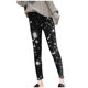 thumbnail image 4 of Gibobby Largo para hombres mujer elásticos de cintura alta con forro polar capris térmicos de longitud completa para entrenamiento de invierno (Negro, XL), 4 of 5