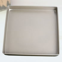 SEWCHICS Square Baking Sheet Steel Bakeware Set Healthy Non-Stick Oven Tray for Baking Friends and Family