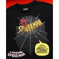 thumbnail image 4 of Remera Marvel Spider-Man Mujer Estampada Negra Talle Grande, 4 of 7