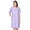 Garden Purple, variant on Casual Nights Women's Snap front House Dress Short Sleeve Woven Duster Housecoat Lounger Sleep Dress