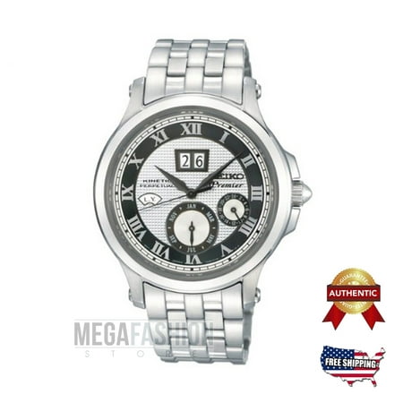 Seiko Men's SNP047 Silver Stainless-Steel Quartz Watch