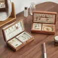 thumbnail image 4 of Jewelry Box Collection | Lockable Security, Sleek Modern Oval, Double-Layered Storage | Ideal for Women, Jewelry Enthusiasts & Bridal Gifts, 4 of 5