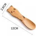 thumbnail image 2 of Cute Cartoon Natural Wooden Animal Cutlery Set/Wooden Spoons for Children/Baby, 2 of 3