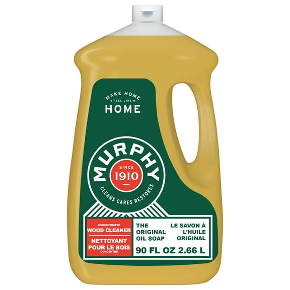 Murphy Oil Soap Concentrated Formula, Wood Cleaner, Citronella Oil Scent, 90 fl oz Bottle