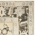 thumbnail image 5 of SAFAVIEH Maharaja Dzvezda Border Area Rug, Beige/Charcoal, 4' x 6', 5 of 7