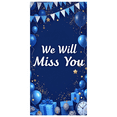 thumbnail image 3 of Decorative Design We Will Miss You Banner Colorful Stars Clock Decorative Elements Farewell Celebration Background for Indoor Decoration Event Party, 3 of 8