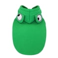 thumbnail image 4 of Winter Warm Cute Plush Dog Coat Hoodies for French Bulldog, Pet Halloween Frog Fruit Cosplay Costume for Small Dogs, 4 of 9