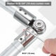 thumbnail image 4 of Conector de Varilla de Cortina de Esquina Uxcell, 2 Pcs Conector Ajustable para Varilla de 3/4", Negro, 4 of 7