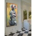 thumbnail image 3 of Marmont Hill 'Tall Dog' by Tori Campisi Painting Print on Wrapped Canvas, 3 of 7