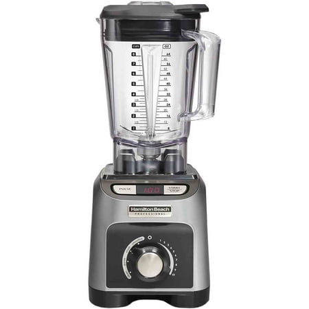 Hamilton Beach - Professional 10-Speed Blender - Black/gray/transparent