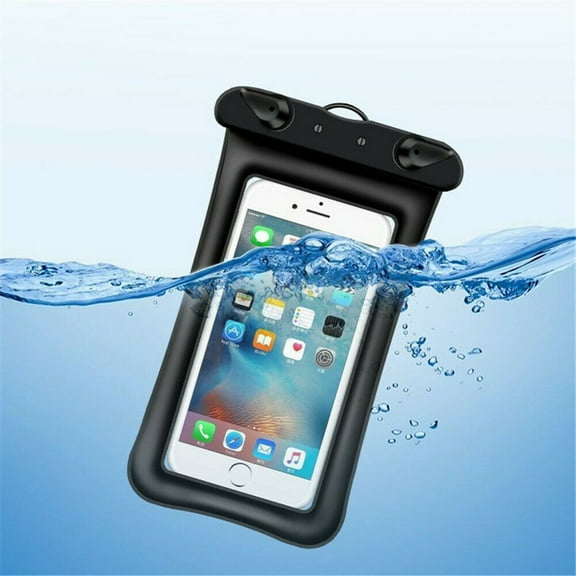 Waterproof Floating Pouch Dry Bag Case Cover Touchscreen,Underwater Dry Bag for iPhone 11/11 Pro Max/Xs Max/XR/X/8/8P Galaxy up to 6.8", Phone Pouch for Beach Kayaking Travel or Bath