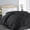 Black-California King, variant on California King Down Alternative Comforter - Quilted Duvet Insert For All Seasons  Soft Lightweight With Corner Tabs Summer Winter Warm Bedding Black 96x104 Inches