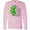 AD-Pink, variant on Inktastic Mental Health Awareness Green Sunflower Ribbon Long Sleeve T-Shirt
