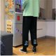 thumbnail image 3 of [M-5XL] Pantalones Coreanos Reflectantes Para Hombres , Casuales Deportivos Todo Combinadospangjing, 3 of 4