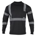 thumbnail image 2 of Camisa VENDACE Reflectante Manga Larga ANSI Clase 1 Negra L, 2 of 6