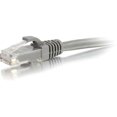 thumbnail image 3 of C2G 4ft Cat5e Snagless Unshielded (UTP) Network Patch Ethernet Cable-Gray - patch cable - 4 ft - gray, 3 of 3