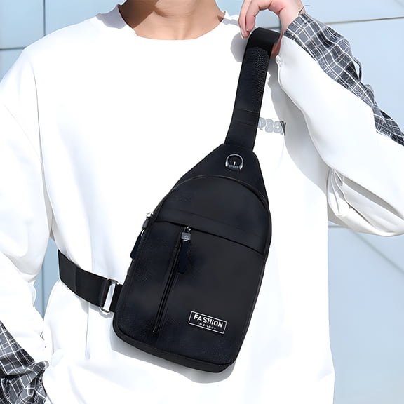 GASTROPOD 2026 New Small Sling Bag, Crossbody Chest Shoulder Water Resistant Travel Bag for Men Women with Earphone Hole for Travel, Hiking, Outdoor Sports, Daily Use, Cycling, Running