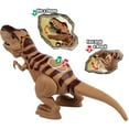 thumbnail image 4 of Pre-Historic Times: T-REX Transporter - Light & Sounds, Children's Play Truck & Dinosaur Figurine, Ages 3+, 4 of 9