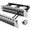 Black-Cat6A-24Port, variant on Black-Cat6 24Port Pass-Through Ethernet Patch Panel 19-inch 1U Rack or Wall Mount