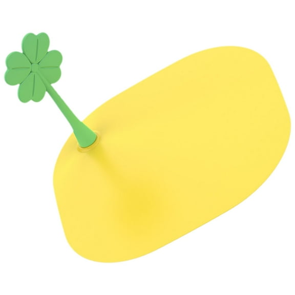 Floor Drain Plug in Yellow Silicone for Home Use Kitchen Bathroom Tough Durability 1 Pack