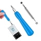 thumbnail image 2 of Destornillador para timbre, destornillador Torx de doble extremo T6 T15 de acero aleado, kit de repuesto para timbre de seguridad con videoportero, cambio de batería de timbre - Azul, 2 of 8