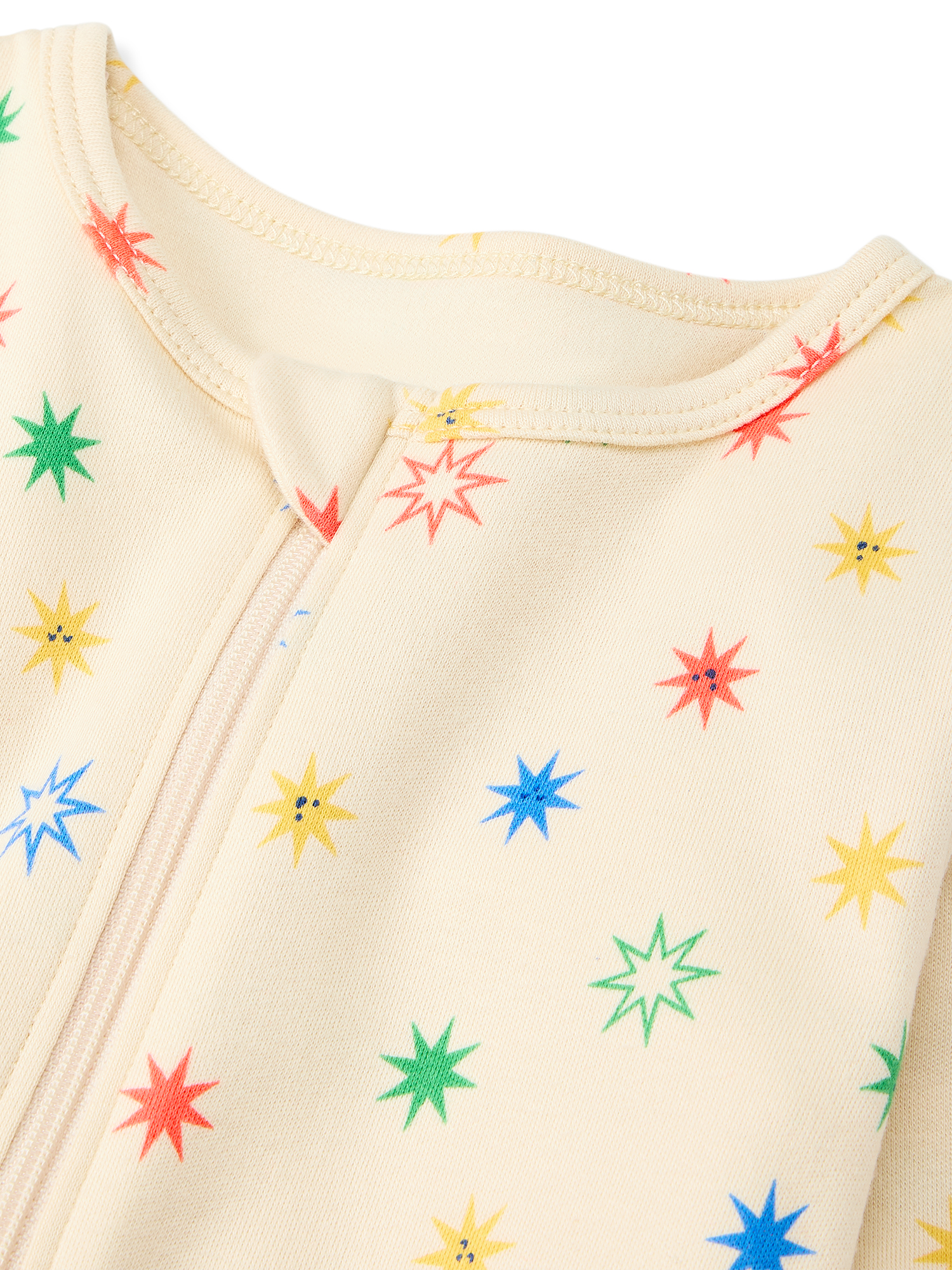 Garanimals Baby Boy Cotton Footed Sleep & Play Pajamas, Graphic Prints, 2-Pack, Sizes Newborn - 9M