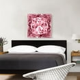thumbnail image 2 of ARTCANVAS Pink Princess Cut Diamond Jewel Canvas Art Print - Size: 26" x 26" (1.50" Deep), 2 of 9