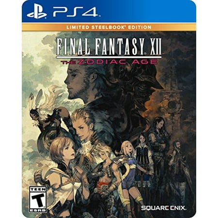 Final Fantasy XII The Zodiac Age Limited Steelbook Edition - PlayStation 4