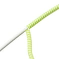 thumbnail image 4 of Protector de cable espiral Uxcell para funda de cable USB de 4.6 pies cada uno, Rosa, Blanco, Verde, Negro, 4 of 4