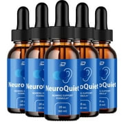 Neuro Quiet Healthy Ear Support Supplement – NeuroQuiet Capsules Ear Ringing Relief, Quiet Neuro for Hearing Support, 5 Pack, 5 Month Supply