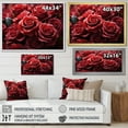 thumbnail image 4 of Designart "Passionate Red Rose I" Roses Wall Decor, 4 of 7