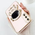 thumbnail image 6 of Galaxy S20 FE Case for Astronaut Stand, Designed for 6D Electroplated Galaxy S20 FE 4G/5G Phone Case,Soft TPU Protective Shockproof Flexible Samsung Galaxy S20 FE Case 6.5 inch,Pink, 6 of 12