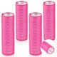 thumbnail image 1 of WILLBOND 4 rulos de pelo largo para flequillo, rulos con núcleo de aluminio, rodillo térmico de agarre automático para cabello largo y mediano, peinado de mujer (4,1 x 1,2 pulgadas, rojo rosa), 1 of 1