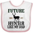 thumbnail image 3 of Inktastic Hunting Future Hunter Like Dad Boys or Girls Baby Bib, 3 of 4