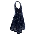 thumbnail image 2 of Vestido George Niña 1 Flores sin Mangas Azul, 2 of 4