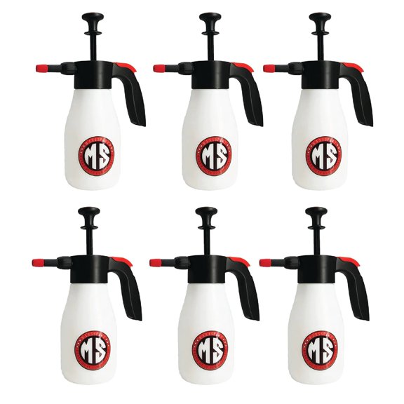 Maxi Spray 1 Liter Pump Bottle Sprayer - 6 Pack - (39115)
